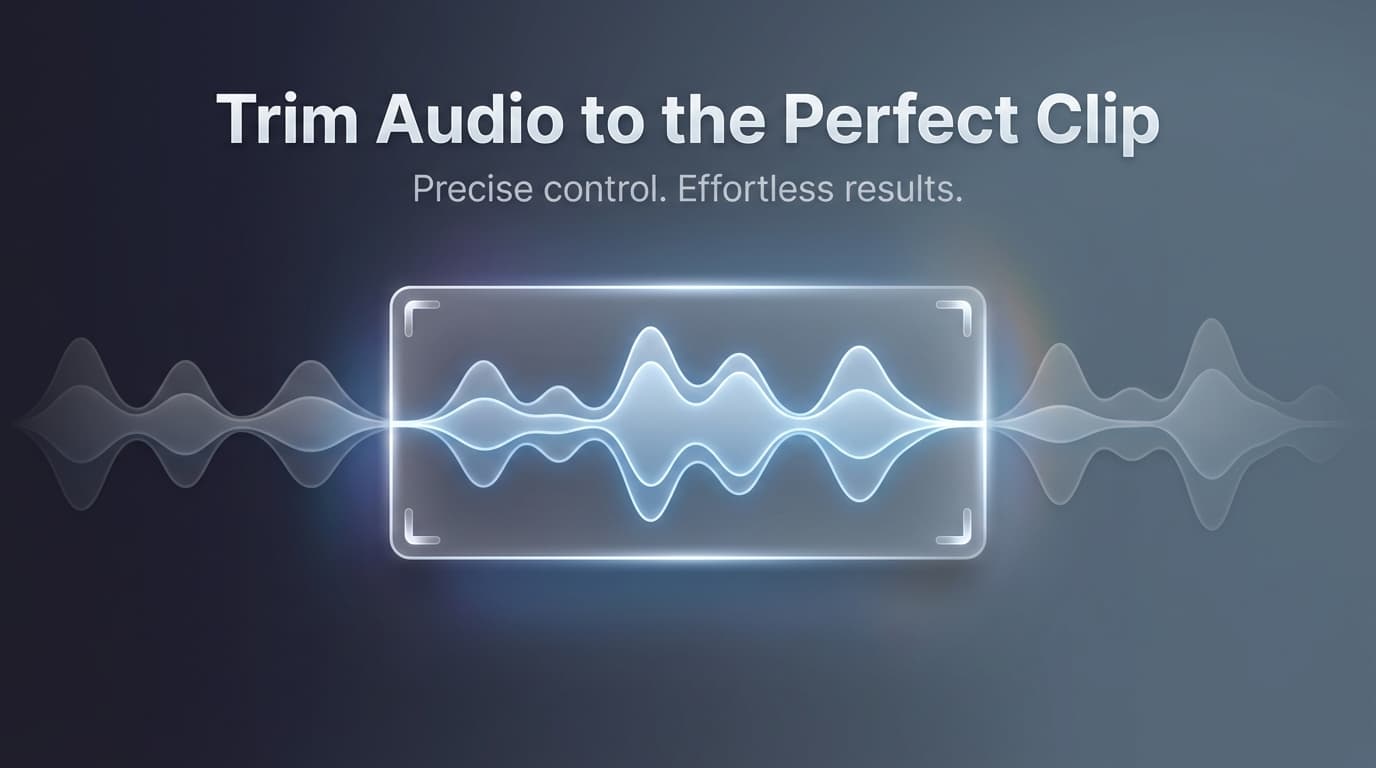 Audio Cutter Tool - Trim and cut audio files