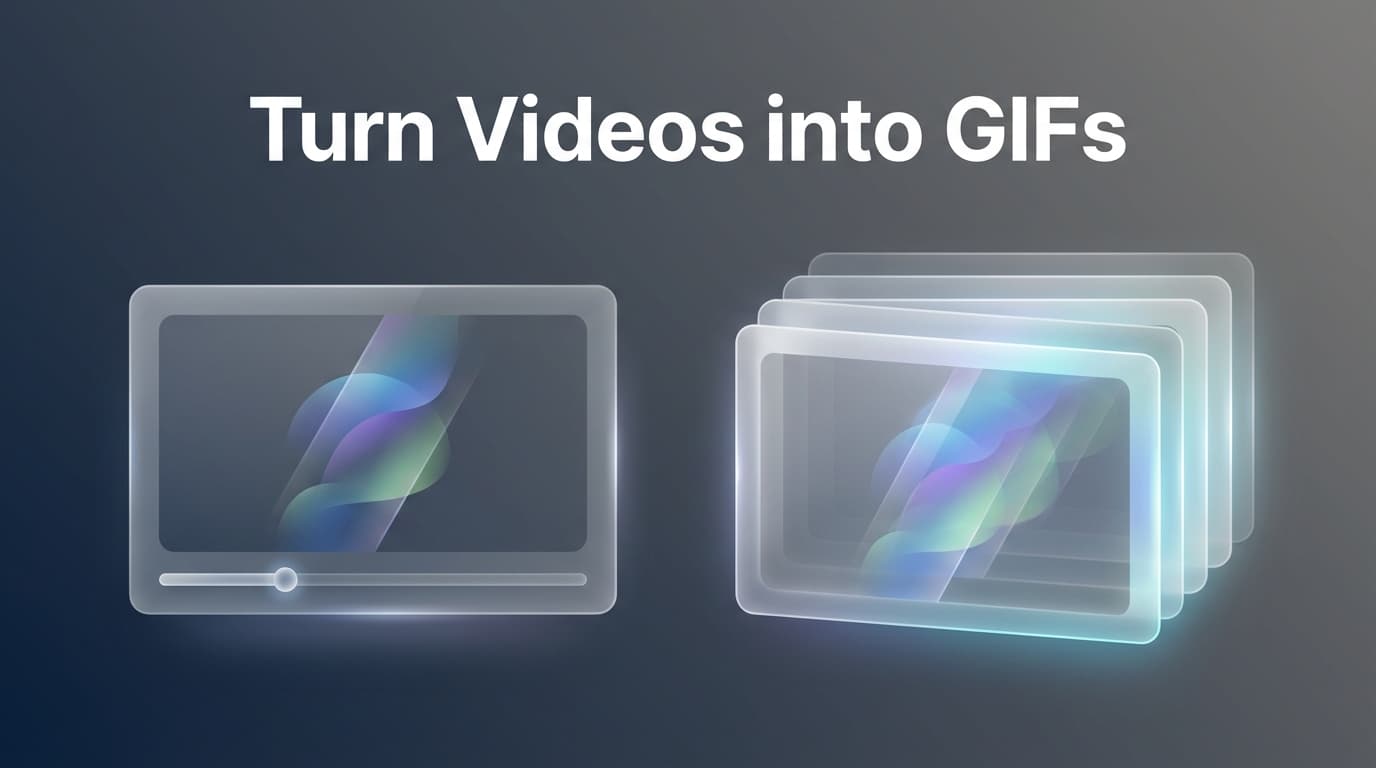 Video to GIF Converter - Create animated GIFs from videos